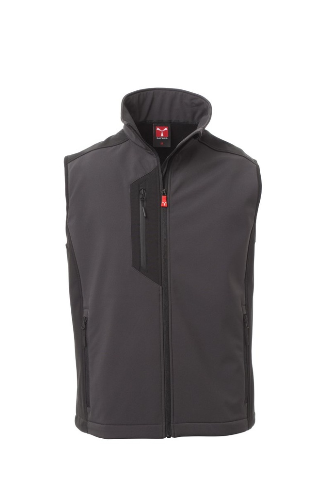 CHALECO SOFTSHELL CORK · WATERPROOF · CORTAVIENTOS · 3 CAPAS · CE I CAT