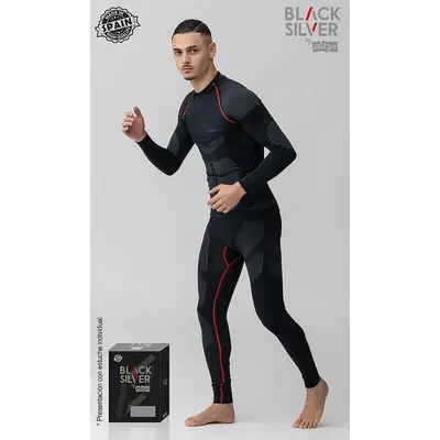 PANTALON TERMICO BLACK SILVER · UNISEX