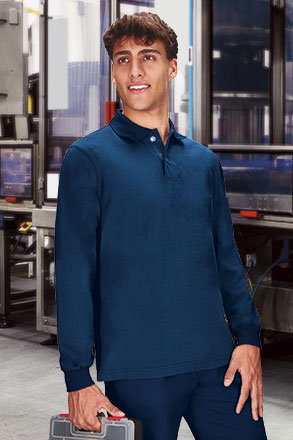 POLO SENA · ML · CIERRE AUTOMATICOS · POLI-ALGODON · [220g]