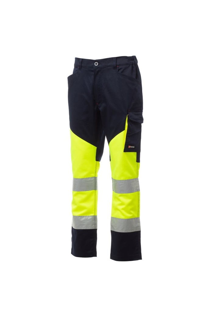PANTALON WORKING · MULTIBOLSILLOS · BICOLOR · UNISEX · ALGODON · ELASTICO/STRETCH · TRIPLE COSTURA · AV · CE II CAT