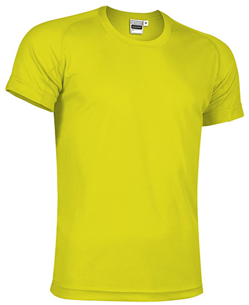 CAMISETA TECNICA RESISTANCE UNISEX · [145g] (AMARILLO FLUOR, S)