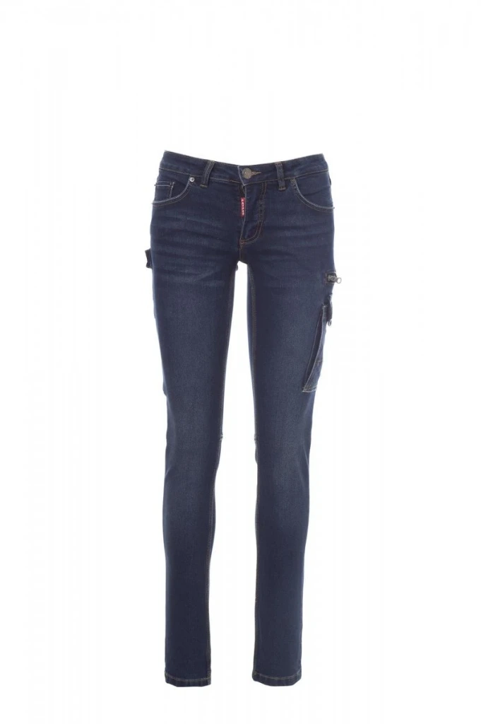 PANTALON VAQUERO WEST LADY · CARGO · ELASTICO/STRETCH [2] · TRIPLE COSTURA