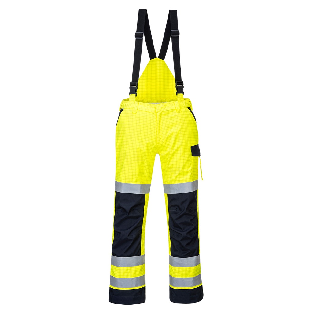 PANTALON INHERENTE MV71 · IGNIFUGO · SOLDADURA · ANTIESTATICO · ARCO ELECTRICO · QUIMICO · IMPERMEABLE [3/4] · AV · CE III CAT