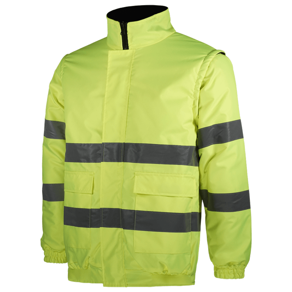PARKA WR.2.204 · ACOLCHADO · IMPERMEABLE [3/4] · AMBIENTES FRIOS -5ºC  · 4 EN 1 · FORRO Y MANGAS EXTRAIBLES · CAPUCHA OCULTA · PROTECCION SOLAR >50 · AV·CE II CAT