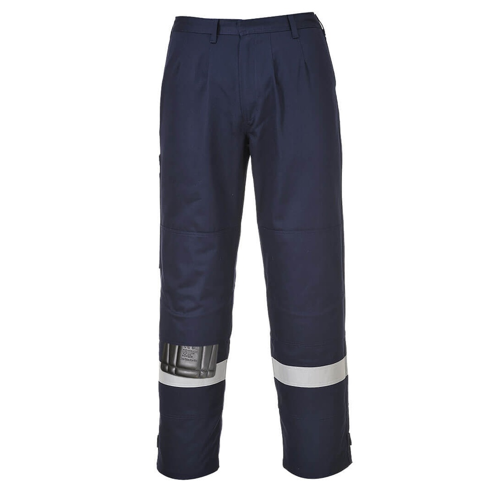 PANTALON FR26 · SOLDADOR · IGNIFUGO · ANTIESTATICO · ARCO ELECTRICO · ASTM · CE III CAT