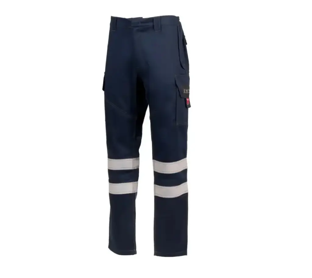 PANTALON DEFENCE REFLEX · SOLDADOR · IGNIFUGO · ANTIESTATICO · ARCO ELECTRICO · QUIMICO · CE III CAT
