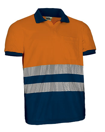 POLO THURSO · MC · BICOLOR · BOLSILLO · BANDAS SEGMENTADAS · AV · CE II CAT · [170g]