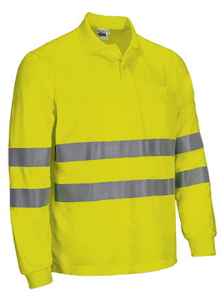 POLO BUCKLAND · ML · UNICOLOR · TERMICO · BANDAS TERMOSELLADAS · BOLSILLO · AV · CE II CAT