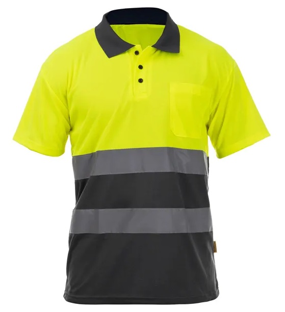 POLO ROCK · MC · BICOLOR · BOLSILLO · AIREADOR AXILAS · AV · CE II CAT · [130g]