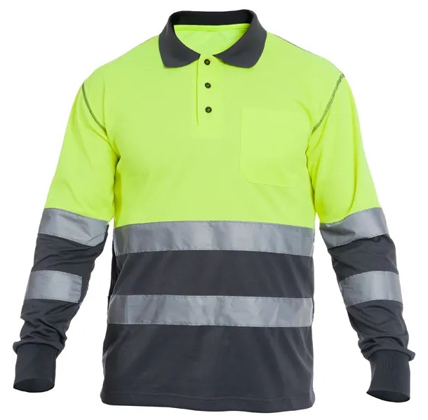 POLO JUDE · ML · BICOLOR · ALGODON · BOLSILLO · AIREADORES AXILAS · AV · CE II CAT · [150g]