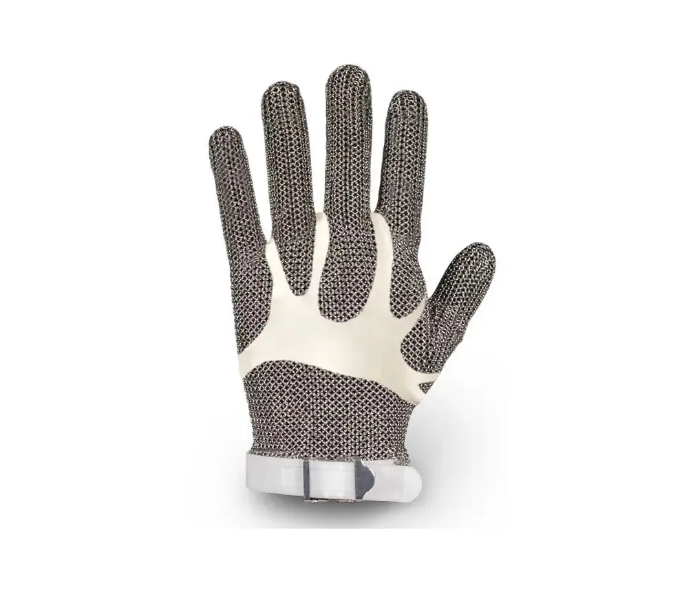 GUANTE DE MALLA METALICA · PROTECCION CORTE Y PINCHAZOS