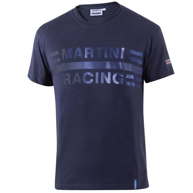 CAMISETA MARTINI RACING BIG LOGO · MC · ELASTICO · [170g]