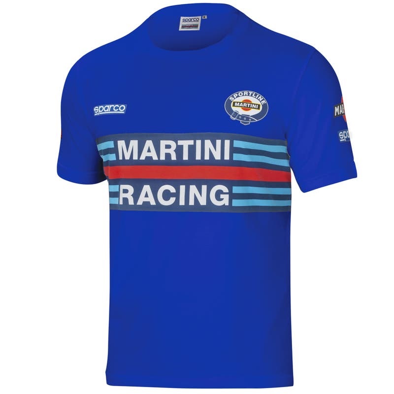 CAMISETA REPLICA MARTINI RACING · MC · ELASTICO/STRETCH · [170g]