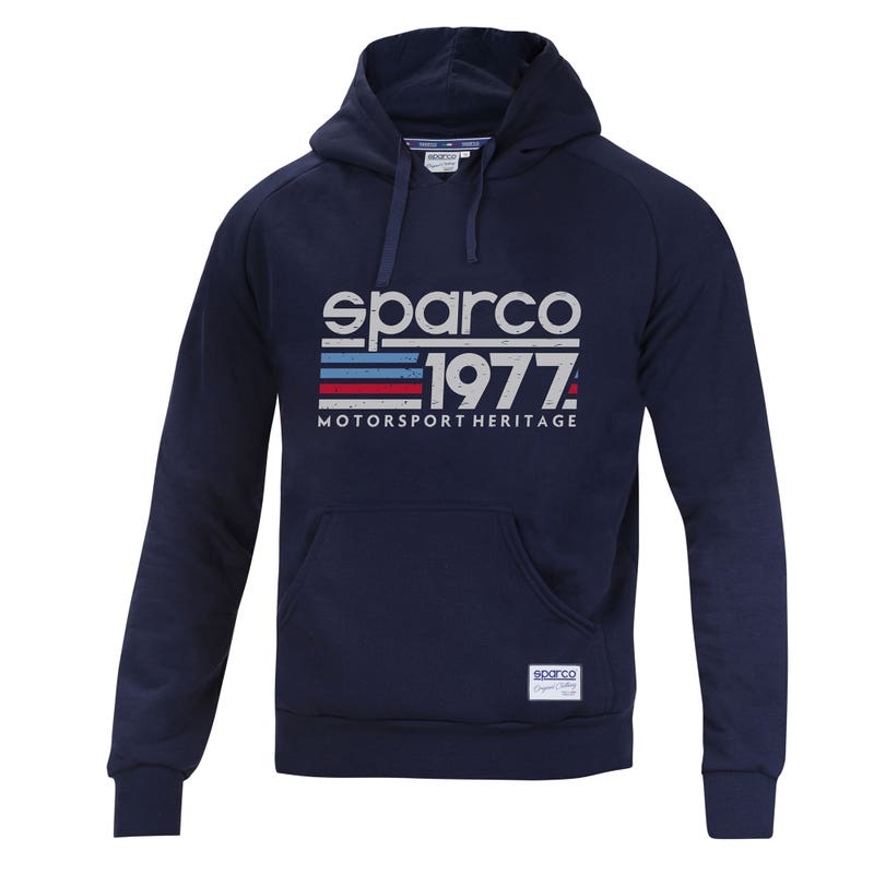SUDADERA 1977 SPARCO LIFESTYLE · CAPUCHA