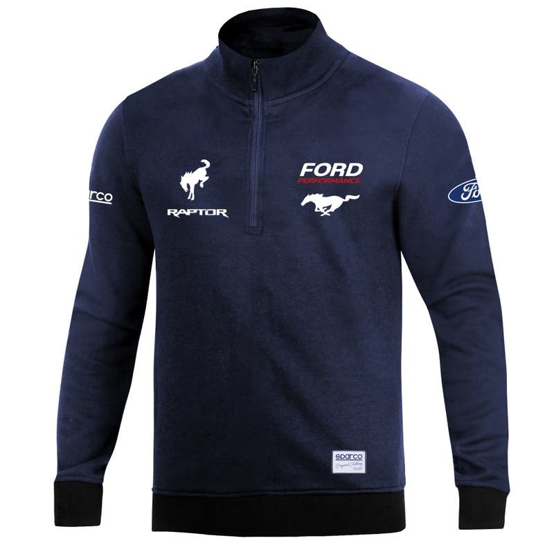 SUDADERA FORD PERFORMANCE · MEDIA CREMALLERA