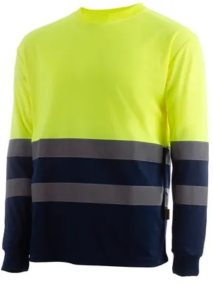 CAMISETA INDIE HV · ML · BICOLOR · AIREADOR AXILAS · AV · CE II CAT · [130g]