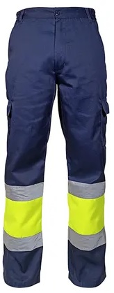 PANTALON DOVER HV · BICOLOR · CARGO · ALGODON · AV · CE II CAT