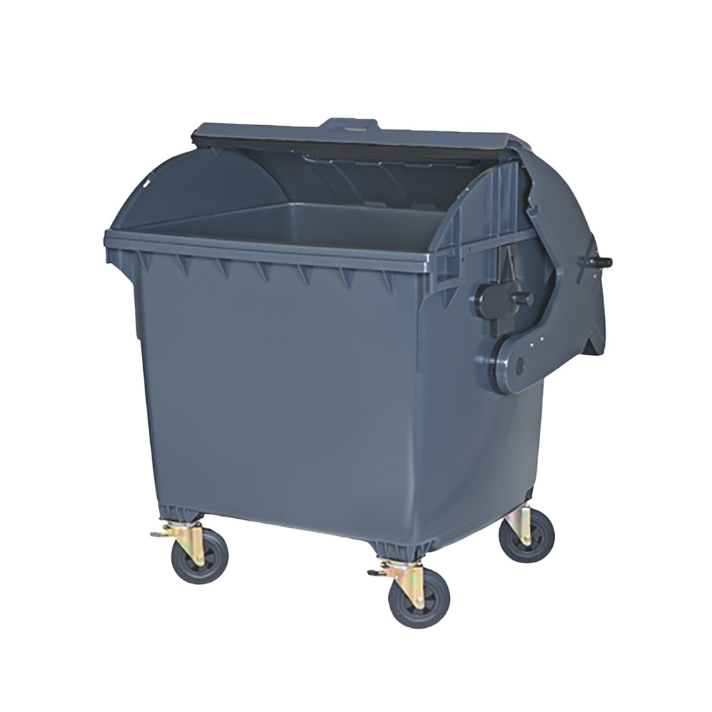 CONTENEDOR 1100 L TAPA CURVA DOBLE TAPA