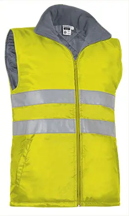 CHALECO HIGHWAY · ACOLCHADO · HIDROFUGADO · AV · CE II CAT