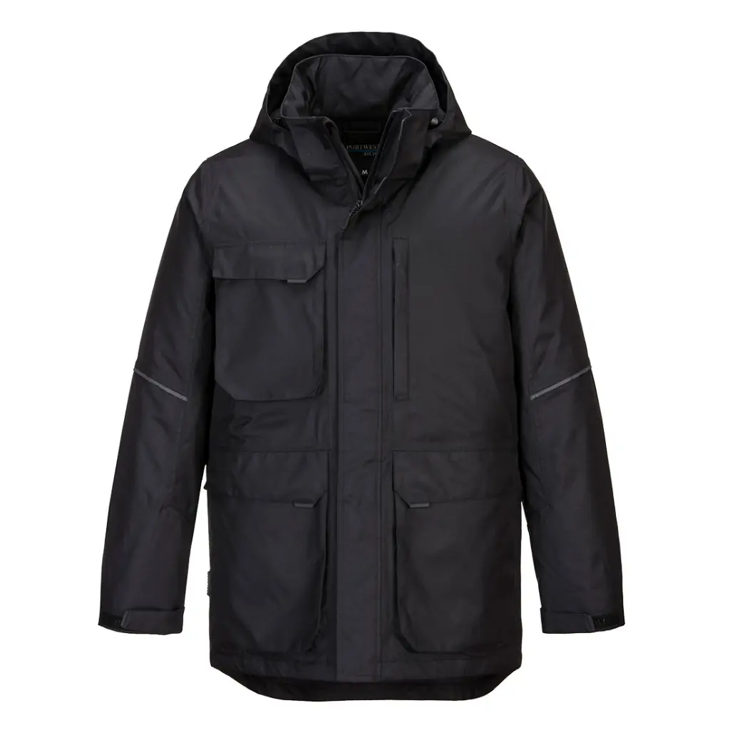 PARKA KX360 WINTER · ACOLCHADO · IMPERMEABLE [3/4] TEXPEL™ SPLASH ECO · CAPUCHA