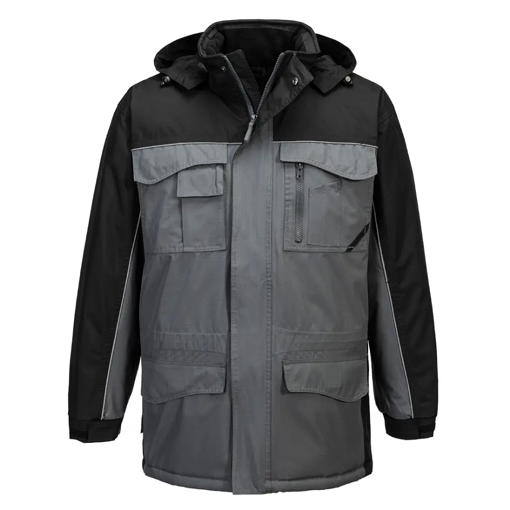 PARKA RS S562 WINTER · ACOLCHADO · RIPSTOP · IMPERMEABLE [3/4] TEXPEL™ SPLASH ECO · CAPUCHA DESMONTABLE