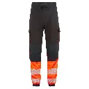 PANTALON JOGGER INHERENTE FR438 MODAFLAME HVO · IGNIFUGO · ANTIESTATICO · ARCO ELECTRICO · ATEX · BANDAS SEGMENTADAS · PROTECCION SOLAR >40ºC · AV · CE III CAT
