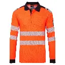 POLO INHERENTE FR734 MODAFLAME HVO · IGNIFUGO · ANTIESTATICO · ARCO ELECTRICO · ATEX · BANDAS SEGMENTADAS · AV · CE III CAT