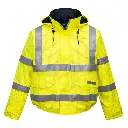 CAZADORA BOMBER S773 BIZFLAME RAIN WINTER · IGNIFUGO · ANTIESTATICO · IMPERMEABLE [3/4] · AMBIENTES FRIOS -25ºC · QUIMICO · AV · CE II CAT