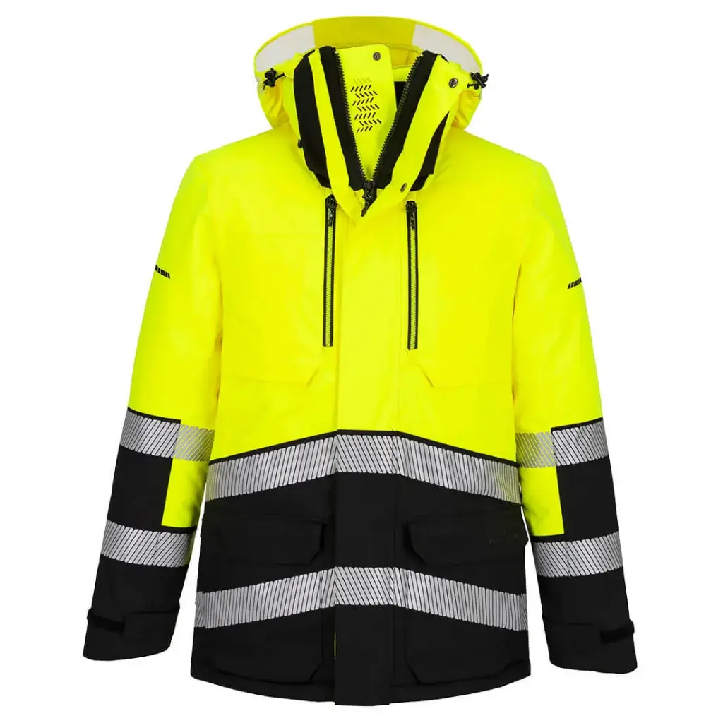 PARKA EV401 EV4 · BICOLOR · Texpel™ Splash IMPERMEABLE [4/4] · AMBIENTES FRIOS -50ºC · BANDAS SEGMENTADAS · AV · CE II CAT