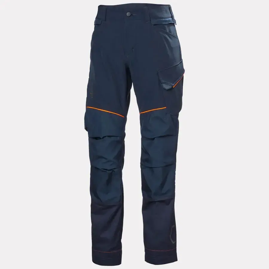 PANTALON CHELSEA EVOLUTION BRZ HH CONNECT 77556 · MULTIBOLSILLOS · ELASTICO/STRETCH 4 SENTIDOS · ABERTURA DE VENTILACION · REFUERZOS · SISTEMA RODILLA