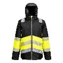 CHAQUETA PW364 PW3 HI-VIS · BICOLOR · Texpel™ Splash IMPERMEABLE [3/4] · AMBIENTES FRIOS -40ºC · CAPUCHA DESMONTABLE · BANDAS SEGMENTADAS · PROTEC. SOLAR >40º · 50 LAVADOS · AV · CE II CAT