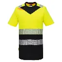 CAMISETA DX434 DX4 · BICOLOR · MC · LIGERO · BANDAS SEGMENTADAS · PROTEC. SOLAR >40ºC · AV · CE II CAT · [150g]