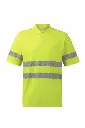 POLO 305542 HI VIS Cotton RS · ALGODON · MC · AV · BANDAS SEGMENTADAS · PROTEC. SOLAR >30ºC · CE II CAT · [150g]