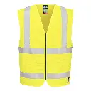 CHALECO FR615 BIZFLAME HI-VIS FR · CIERRE CREMALLERA · IGNIFUGO · ANTIESTATICO · AV · CE II CAT