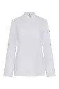 CHAQUETA COCINA 405211W SHIFT WOMAN · ML · ESPALDA COOLMAX · ECO · CIERRE AUTOMATICOS