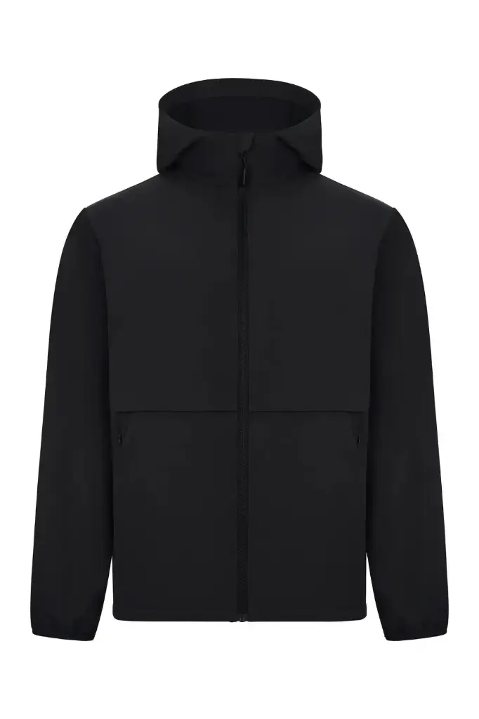 CORTAVIENTOS JG170U CAMDEN · UNISEX · CAPUCHA · ELASTICO/STRETCH 4 VIAS · FORRADO POLAR · HIDROFUGADO