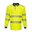 POLO T184 PW3 · ML · ALGODON · BOLSILLO · BANDAS SEGMENTADAS · PROTEC. SOLAR >40ºC · 50 LAVADOS · AV · CE II CAT · [175g]