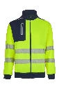 CHAQUETA 305730 V.DYNAMIX Hi Vis · BICOLOR · FORRO POLAR · AMBIENTES FRIOS -5ºC · BANDAS SEGMENTADAS · ECO · PROTEC. SOLAR 50ºC · 50 LAVADOS · AV · CE II CAT