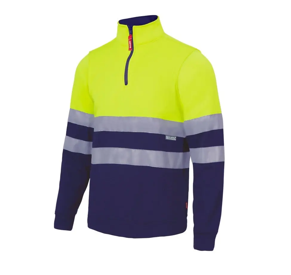 SUDADERA 305701 STANDARD · BICOLOR · MEDIA CREMALLERA · AV · CE II CAT · [300g]