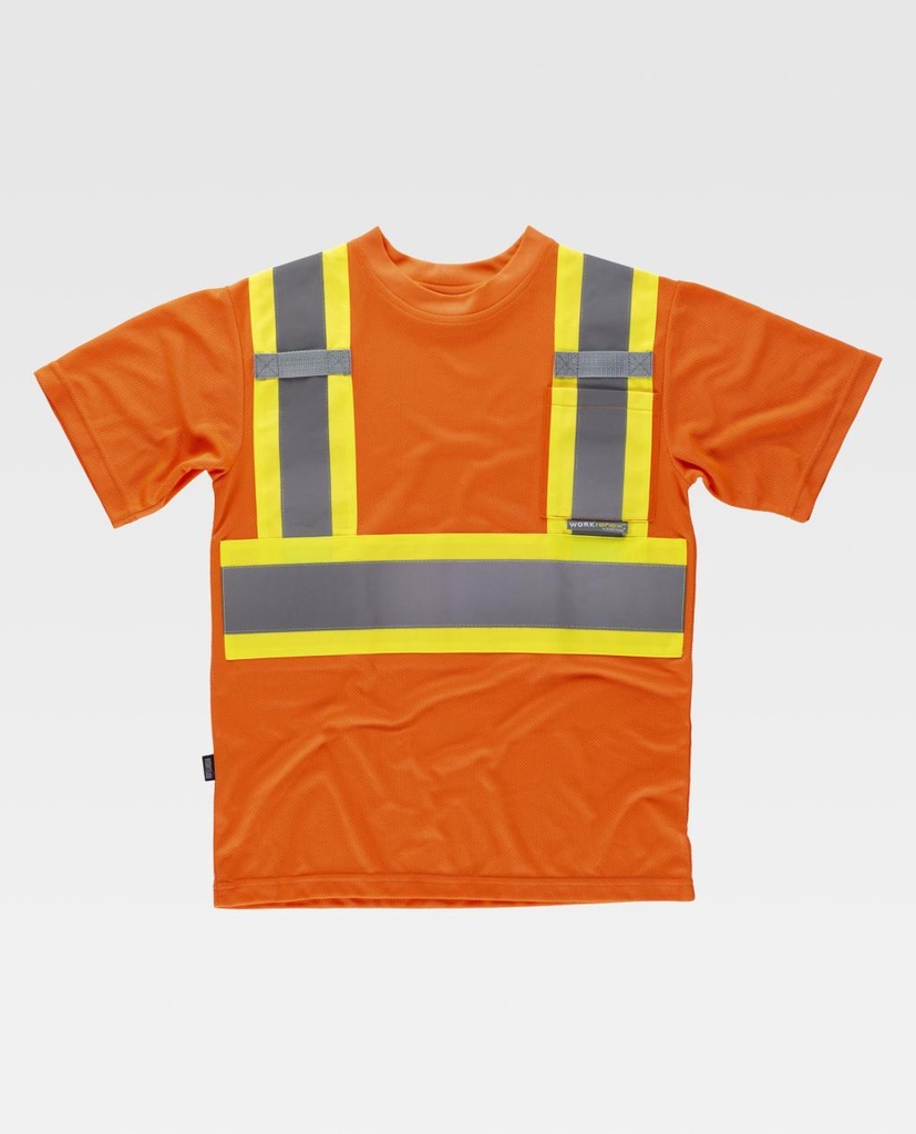 CAMISETA C3645 FLUOR · MC · AV · CE II CAT · [130g]