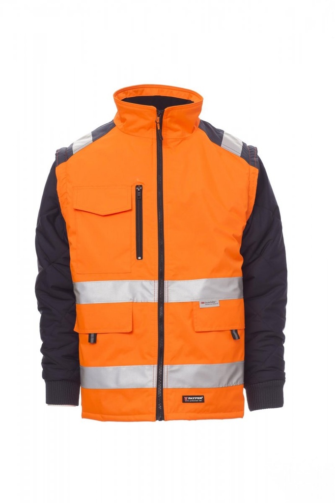 CHAQUETA HIWAY · BICOLOR · WATERPROOF · CORTAVIENTOS · AMBIENTES FRIOS -5ºC  · 2 EN 1 MANGAS EXTRAIBLES · AV · CE II CAT
