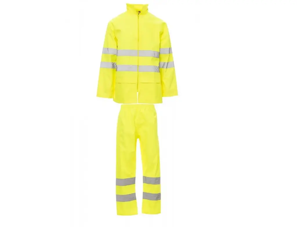 TRAJE LLUVIA HI-VI RAINSET · IMPERMEABLE [4/4] · R-PU1 · AV · CE II CAT
