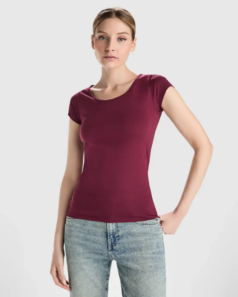 CAMISETA GUADALUPE MUJER · MC · 100% ALGODON · [155g]