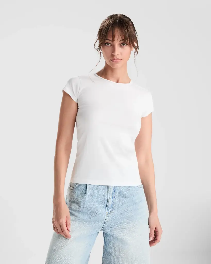 CAMISETA BALI MUJER · MC · STRETCH/ELASTICA · [200g]