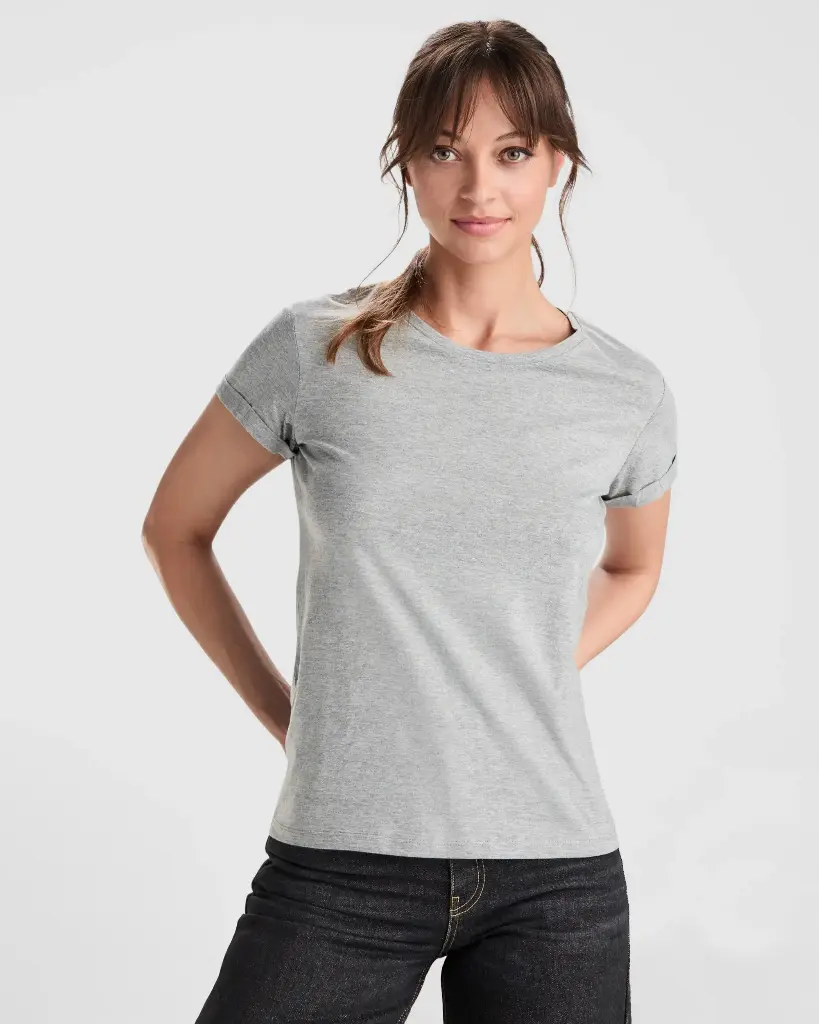 CAMISETA CIES MUJER · MC · CORTE HOLGADO · 100% ALGODON · [165g]