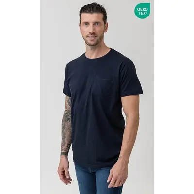 CAMISETA POCKET · MC · BOLSILLO · 100% ALGODON · [160g]