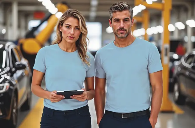 CAMISETA RACING · MC · UNISEX · 100% ALGODON · [160g]