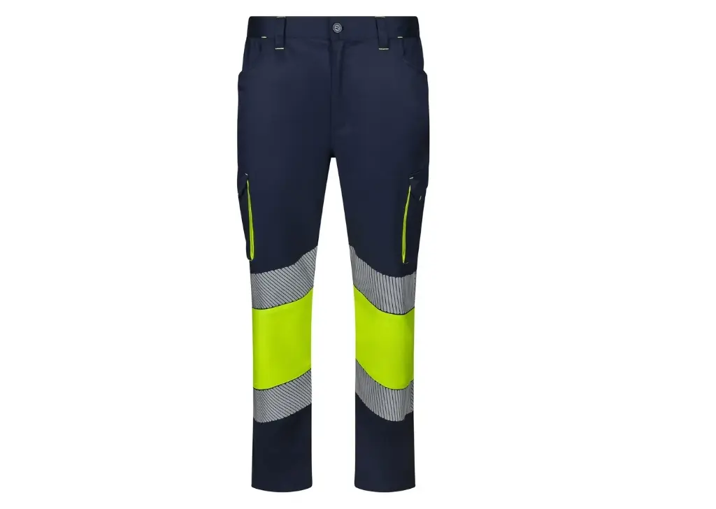 PANTALON 303008S · BICOLOR · CARGO · ELASTICO/STRETCH · BANDAS SEGMENTADAS · AV · CE II CAT