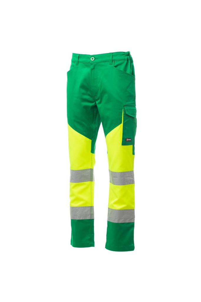 PANTALON WORKING · CARGO · BICOLOR · UNISEX · ALGODON · ELASTICO/STRETCH · TRIPLE COSTURA · AV · CE II CAT