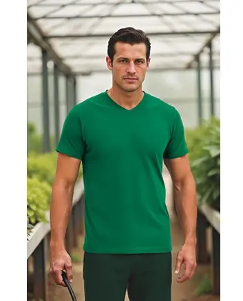 CAMISETA SUN · MC · UNISEX · CUELLO V · 100% ALGODON · [160g]